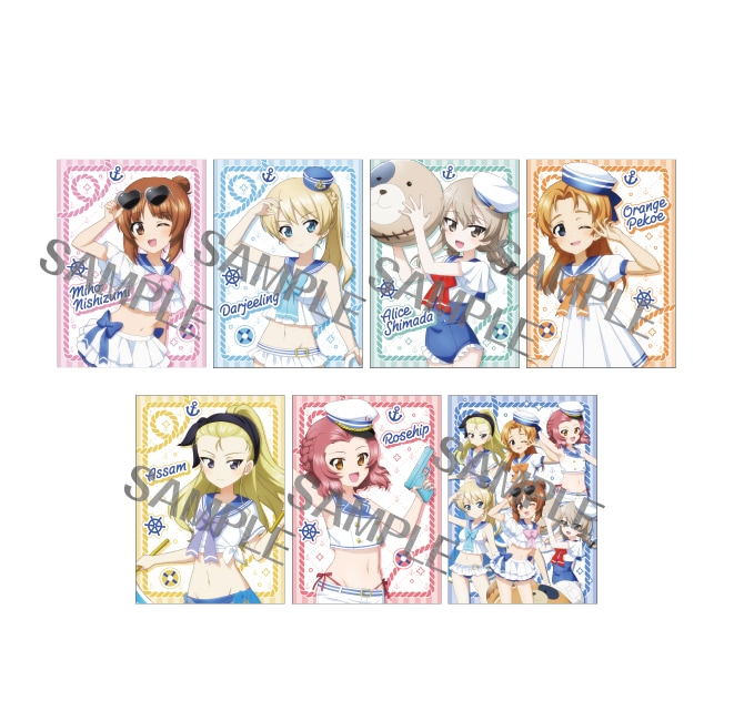 『ガールズ＆パンツァー 最終章』 グッズ購入者特典　購入特典ミニカード